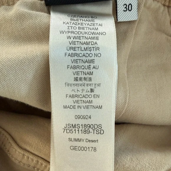 7 For All Mankind Men's Slimmy Slim Straight Jean NWT Size 30